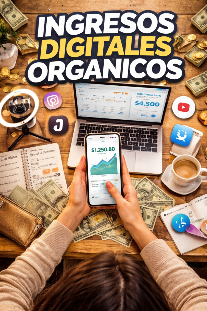 igresos digitales organicos