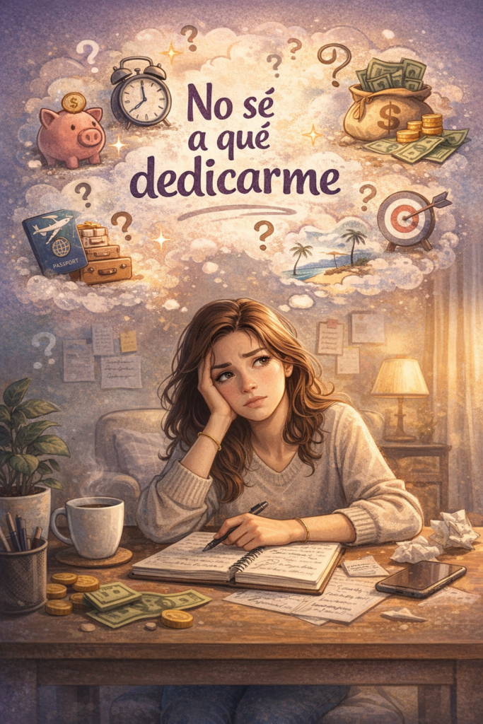 Más de 30 y sin rumbo profesional: cómo encontrar tu propósito 6 no se a que dedicarme